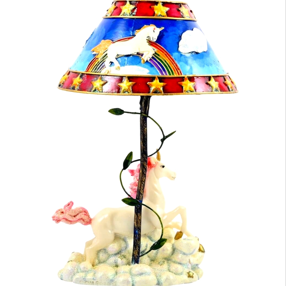 New Unicorn Lamp Candle Holder Decor